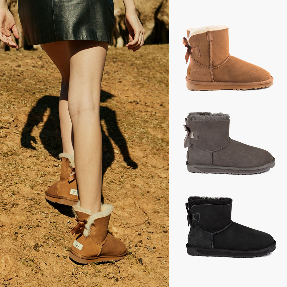 [무료배송] 오즈웨어 클래식 미니 베일리 보우 어그 부츠 OZWEAR UGG OB365