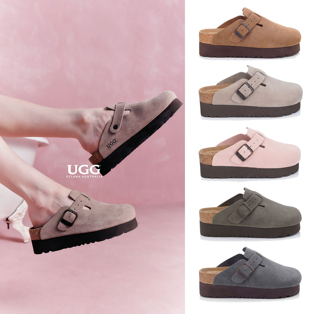 [무료배송] 호주정품 오즈라나 클래식 플랫폼 버켄 클로그 어그 슬리퍼 OZLANA UGG OZ7003