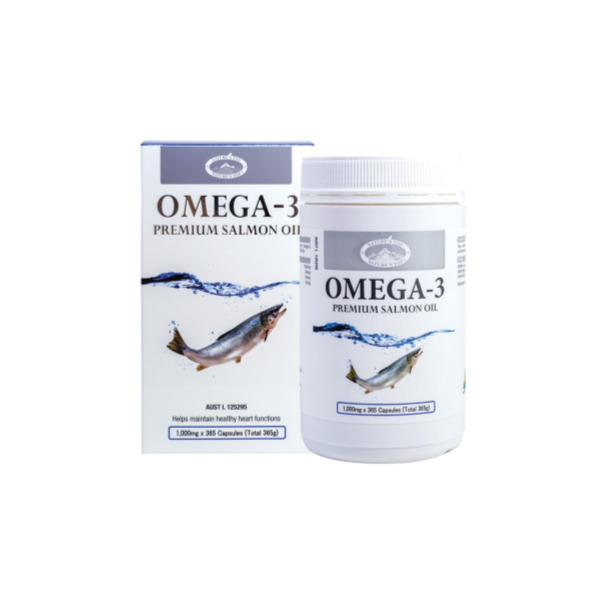 네이쳐스탑 오메가3 프리미엄 살몬 오일 1000mg 365정