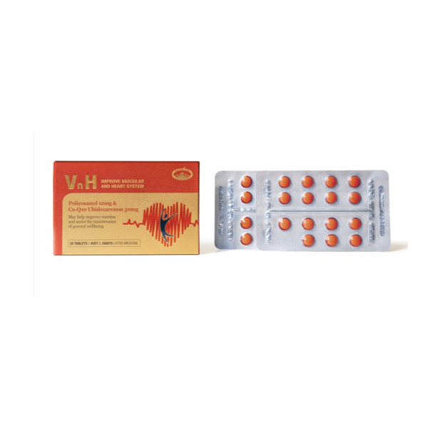네이쳐스탑 VnH 폴리코사놀 코큐텐 200mg 30정