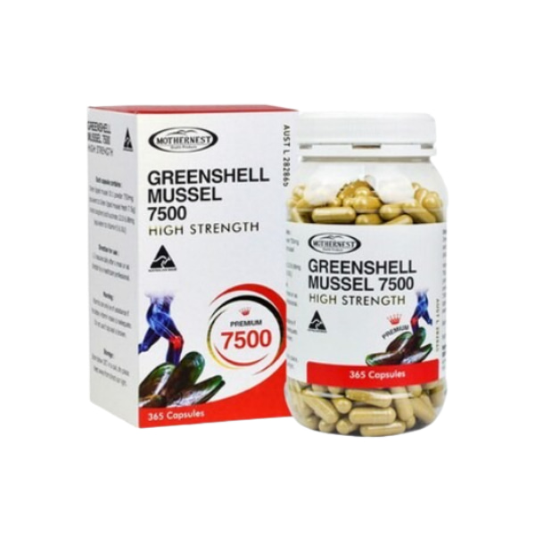 마더네스트 초록입홍합 7500mg 365정